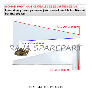 BT120 BRACKET OUTDOOR AC / BREKET / BRACKET AC 1PK 2.0MM