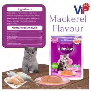 Junior 80g Soft Kitten Food Easy to Chew and Nutritious