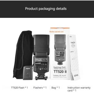 GODOX TT520 II Flash Universal Flash Digital Cameras Professional Flash Speedlite for Canon Nikon Camera Pentax Type 闪光灯