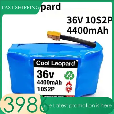 2026 Model 36V 4400mAh 10S2P Lithium Battery Pack for Self Balancing Electric Scooter Hoverboard Unicycle BMS Safe
