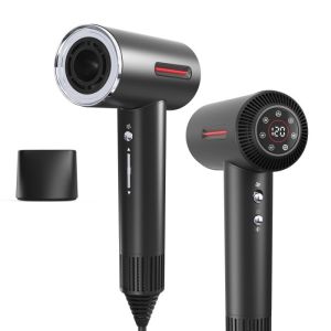LESCOLTON High Speed Hair Dryer 1600W Ion Negatif Pengering Rambut Diffuser Layar LED