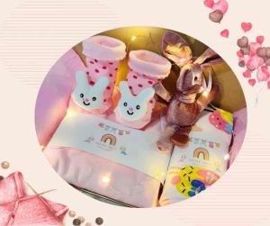 Special Newborn Gift Box set color for baby girl boy