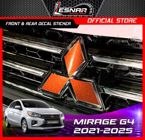Mitsubishi Mirage G4 2021-2026 Front & Rear Logo Decal Sticker