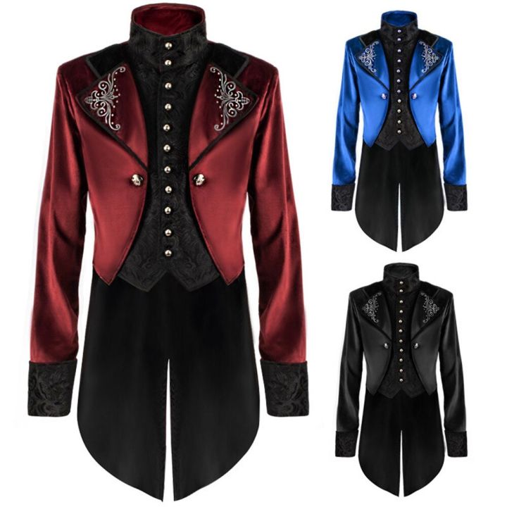 Handmade Leather Pirate Creed Hooded Coat - Gothic Medieval OverCoat - Anime Cosplay Long Coat - Steampunk Leather Assassin Coat For Cosplay