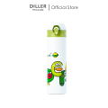 [ส่งจากไทย] Diller Thermo Flask 480ml MLH9103 กระติกเก็บความเย็น/ร้อน ฝากดยกดื่มพร้อมล็อก สแตนเลส 2 ชั้นพร้อมฉนวนสูญญากาศเก็บเย็น 24 ชม กระติกน้ำเก็บอุณหภูมิ กระติกน้ำพกพา กระติกเก็บเย็น Water Bottle ขวดน้ำไปโรงเรียน ขวดเก็บเย็น. 