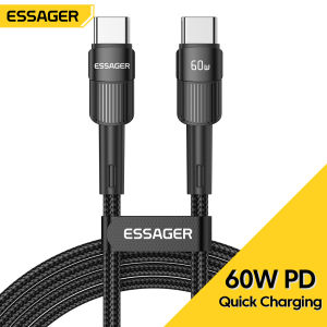 Cáp sạc nhanh Essenger QC 4.0 Cáp USB Type C Sang USB C PD 100W Cho Macbook Pro Ipad Samsung Xiaomi Oppo Vivo