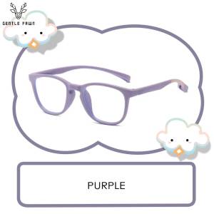 Gentle Fawn Kacamata Anak/Remaja AntiradiasiBlueray Bentuk Kotak Bahabn TR90+Silikon Lentur TerBaru 1672