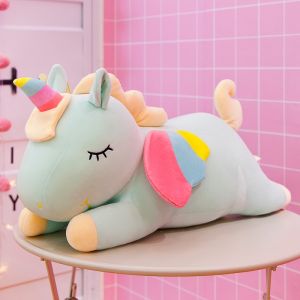Fat Version Unicorn Doll Big Pony Toys Pillow Plushie Stuffed Toy for Birthday Anniversary Gift Kids