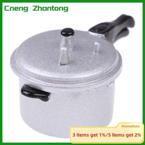 Cneng Cooking Utensil Pressure Cooker Kitchen Tools 1:12 Scale Dollhouse Miniature