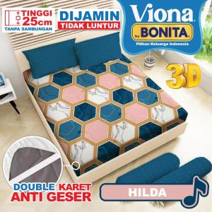(HARGA ASLI BANTAL 4) SPREI BONITA VIONA 180X200 KING SIZE NO.1 B4 HARGA PABRIK