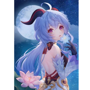 Diamond Painting 5D DIY การ์ตูน อนิเมะ ครอสติสคริสตัล 5 มิติ ปักครอสติส ภาพติดเพชร ตกแต่งผนัง รูปภาพ เสริมทักษะ ฝึกสมาธิ ขนาด WxH 30x40 cm