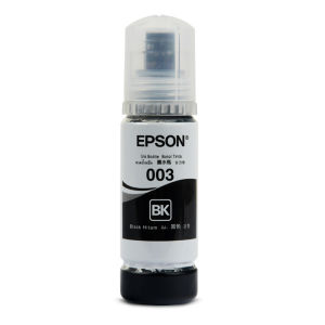 003 ขวดหมึก Epson โทนเนอร์เดิม 65ml สีดำ หมึก epson l3210 Epson L5290 L3250 L3556 L11050 L5590 L3550 L1250 L3256 L3216 L1210 L3550 L1250 เครื่องพิมพ์ถังหมึก