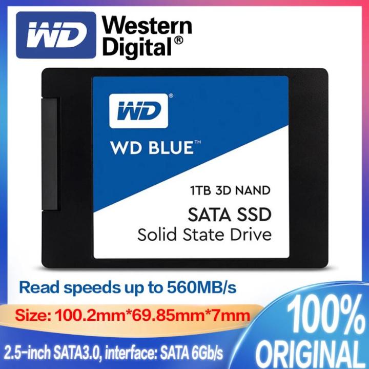 3d Nand Wd Blue 1tb Sata3 Western Digital External Hard Drive WD