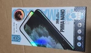 Aldora Anti Gores Full Layar PMMA Polymer Nano Curve Full Screen Compatible With For Iphone 11 Pro Max / XS Max 6.5inci