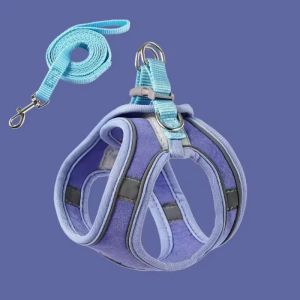 เสื้อกั๊กสัตว์เลี้ยงแบบปรับได้ชุดสายพยุงยืดหยุ่นได้สำหรับอุปกรณ์เสริมสำหรับแมวสัตว์เลี้ยงเล็กกลางใหญ่กระต่ายสุนัข