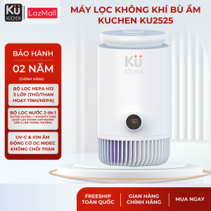 Máy lọc không khí bù ầm KUCHEN KU2525 - Dành cho diện tích phòng 25m2