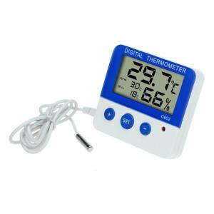 Room Mini LCD Digital Thermometer Hygrometer Magnetic Electronic Temperature Humidity Meter Sensor Gauge Weather Station