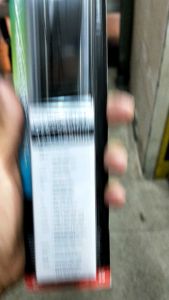 ใบปัดขนาด 19/21นิ้ว 1คู่ยี่ห้อ lynx ลิ้งค์ วีโก้ มาสด้า3 ดีแมก