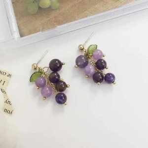 ต่างหู ตุ้มหู ต่างหูไข่มุกแท้ 4-5mm Genuine Natural Freshwater Pearl