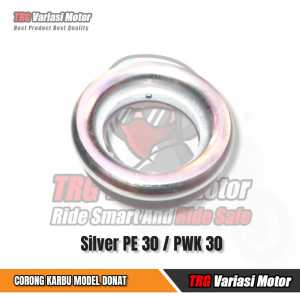 Corong Karbu Velocity PE 28 30 32 34 PWK 28 30 32 34 Model Donat TRG Bahan Alumunium Berkualitas 5 Varian Warna