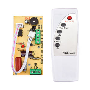 Universal Fan Circuit Module Electric Fan Remote Modified Circuit Board Control Motherboard Electric Fan Control Circuit Board