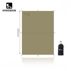 HIKEMAN Outdoor Portable Picnic Mat 20D Silicon Coated Camping Tent Canopy Floor Mat Sand Beach Lawn Moisture-proof Mat