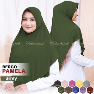 Hijab Bergo Hamidah Pamela Bergo Jersey Rumahan Bergo Daily Jersey Jilbab Pamela Pinguin
