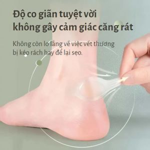 Miếng Dán Bảo Vệ Gót Chân Khi Mang Giày – Mỏng Nhẹ Tàng Hình Chống Trầy Xước Chống Nước Giảm Đau