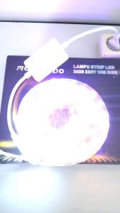 LAMPU STRIP LED RGB 220V 10M RAINBOW