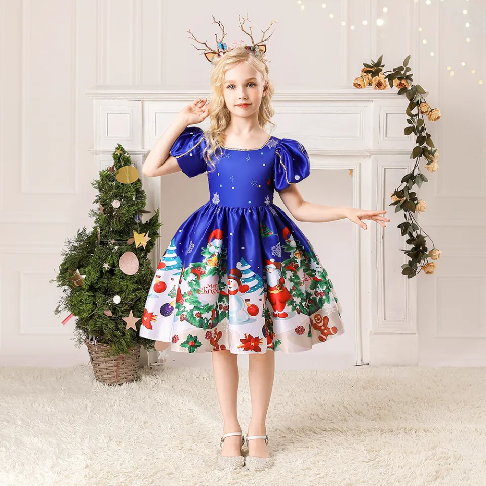 Christmas dresses outlet for children