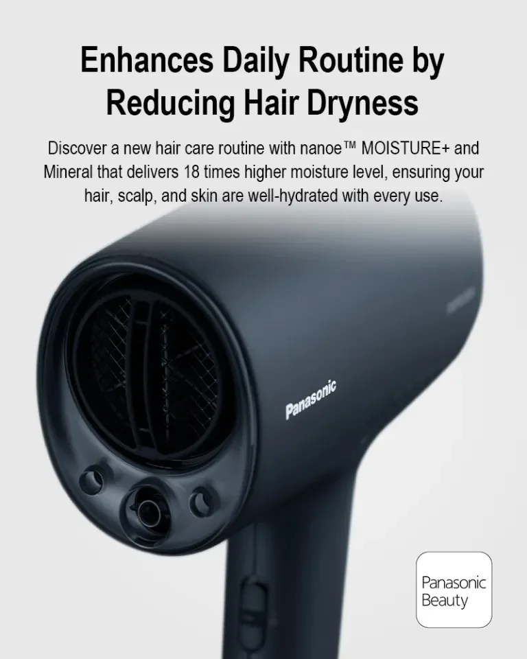 NEW COLOUR!] Panasonic nanoe™ MOISTURE+ and Mineral 1600W Hair Dryer EH-NA0J-A635  | Lazada Singapore