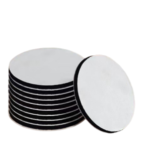SADSAF 100pairs Strong Glue Hook and Loop Fastener Tape Self-Adhesive Nylon Interlocking Dots Fastener Coins Anti Slip Mounting Strips Home Use