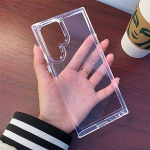 ส่งจากไทย SAMSUNG Galaxy หรูหรา สำหรับ S25 S24 Ultra Plus เคส TPU นิ่มใส จับถนัดมือ