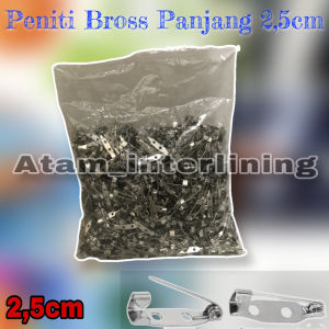 1 Pack | Peniti Bros Panjang 25cm | Aksesoris pakaian Tas Sepatu Topi | Aksesoris Hiasan | Peniti dekorasi | Peniti DIY | Peniti brooch bross| Peniti anti karat | Peniti sun | Peniti serbaguna | peniti nikel | peniti stainless | Peniti bayi | pin