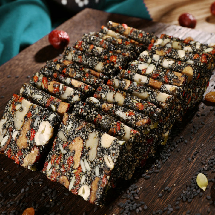 Black Sesame Walnut Cake 250g/500g Red Dates, Goji Berries, Cashews ...