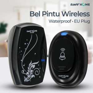 TaffHOME FK-D009 Bel Pintu Rumah Wireless Waterproof 36 Nada Jarak Jauh Assalamualaikum