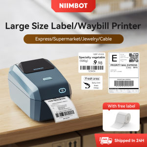 Niimbot K3 Thermal Label Printer Large Size Multifunctional Bluetooth Label Maker Express Supermarket Logistics Waybill Label Machine Smart Label Machine Included Label Paper