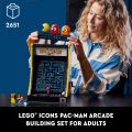 LEGO Icons 10323 PAC-MAN Arcade Building Kit (2,651 Pieces). 