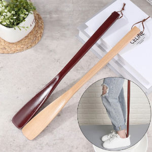 Cây Đón Gót Giày Gỗ 55cm | Cây Mang Giày Cán Dài Không Cần Cúi Dụng Cụ Xỏ Giày Tiện Lợi