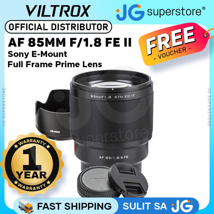 Viltrox AF 85mm Mark II Full Frame Lens (E-Mount) for Sony Mirrorless  Cameras JG Superstore Lazada PH