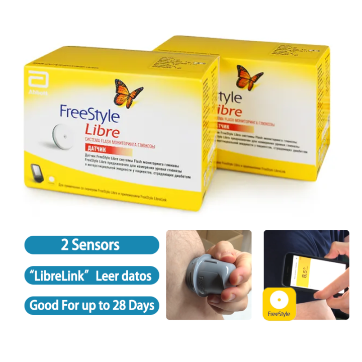 ABBOTT LIBRE FREESTYLE Sensor Scanner Diabetes Patch 24H Real-time ...