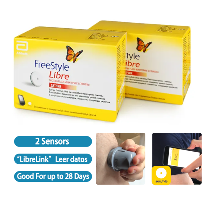 ABBOTT LIBRE FREESTYLE Sensor Scanner Diabetes Patch 24H Real time ABBOTT LIBRE FREESTYLE Sensor Scanner Diabetes Patch 24H Real time