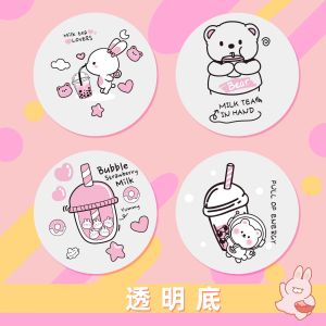 {2700 ดวง} ฟิล์มปิดแก้ว ฟิล์มปิดแก้วชานม ฟิล์มซีลแก้ว พลาสติกปิดแก้ว ฟิล์มซีลฝาแก้ว ฟิล์มปิดฝาแก้ว