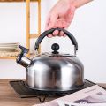 HOMECARE PH. Stainless Steel Whistling Kettle Flat Base Sound Potted Kettle. 