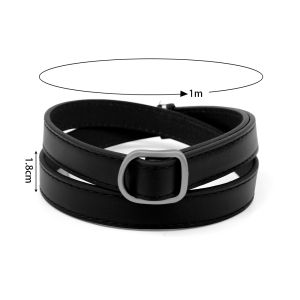 Y2K Womens Star Belt Fashion Double Row Needle Buckle Mens Rivet Belt with Jeans PU Leather Belt Street Rock Punk Style Belts