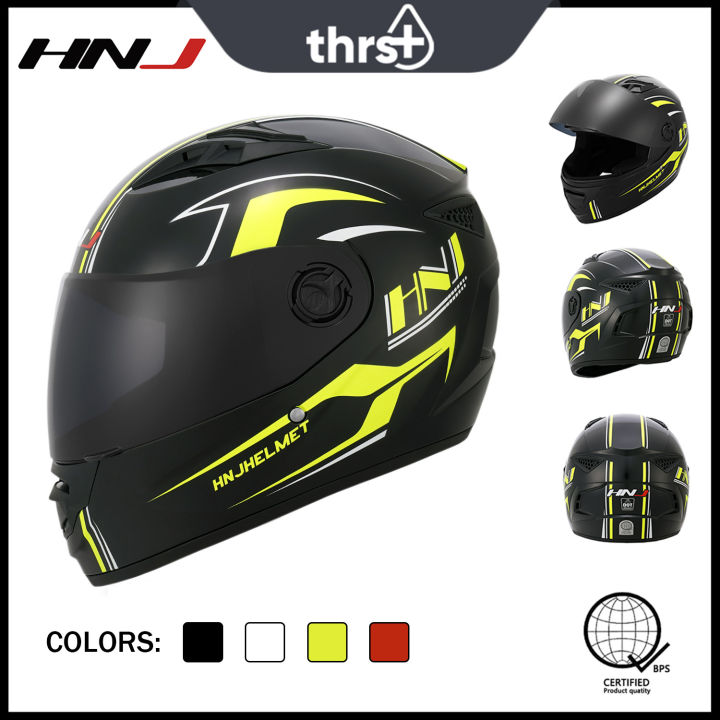 Full Face Hnj Helmet Lens Helmet Motor Full Face HNJ Motorcycle