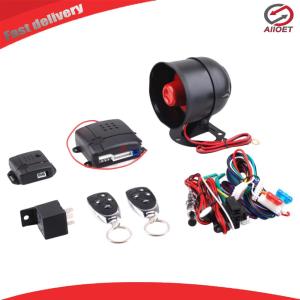 【Alloet】 Dual Remote Keyless Entry Car Alarm with Programmable Features for Enhanced Vehicle Safety