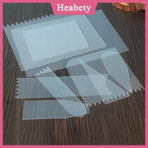 Heabety 9 cái bánh scraper Kem Spatula bánh Cutter bánh khuôn nướng dụng cụ trang trí