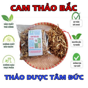 100g cây cam thảo bắc sấy khô