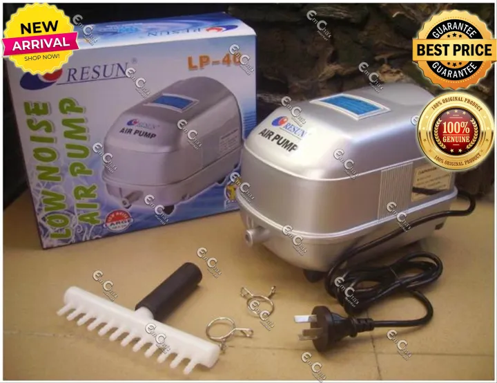 Resun LP-40 Air Pump Pond Aquarium Aerator for 130-800Gals(pnd